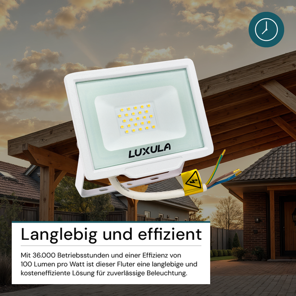 Luxula LED-Strahler zur Aussenbeleuchtung
