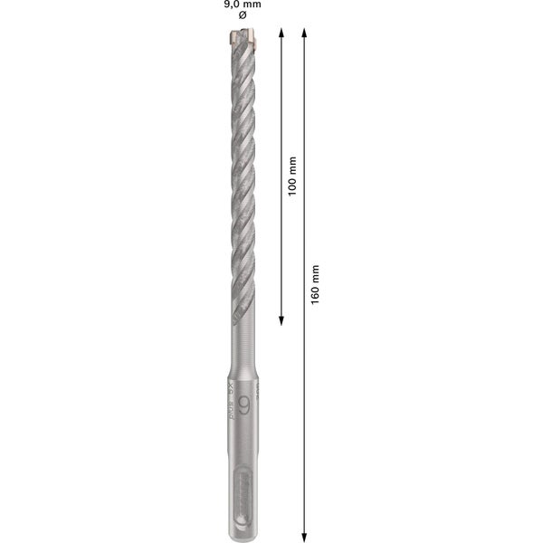 Bosch PRO SDS plus-5X Hammerbohrer 9 x 100 x 160 mm - 2608833795
