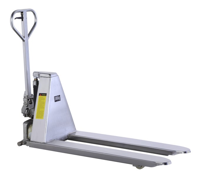 Edelstahl Hubwagen mit 1000 kg Traglast