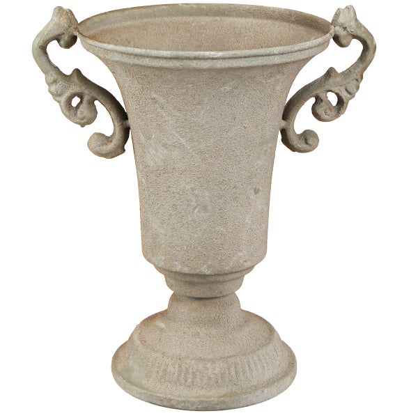 Dekorative Pflanzschale mit Henkeln für den Garten