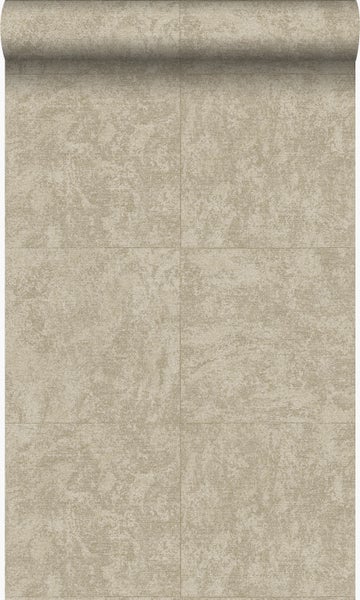 Origin Wallcoverings Tapete Stein-Optik Sandbeige - 53 cm x 10.05 m - 347409