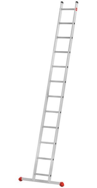 Aluminium Anlegeleiter mit Sprossen