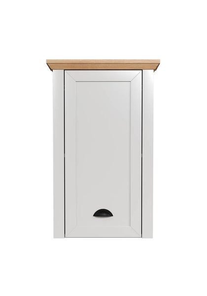 Landside Badschrank Wandaufhang, 1 Tür, grau. 46 X 24 X 73 cm