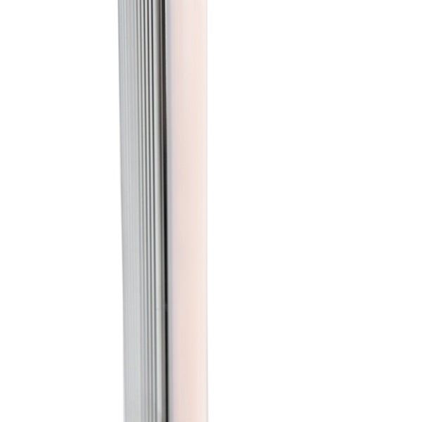2er Set moderne Stehleuchten LED chrom - Line-up