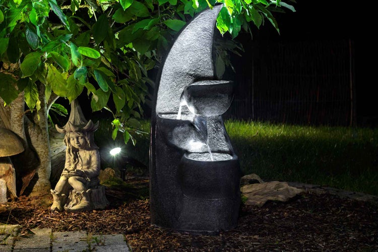 Gartenbrunnen Springbrunnen Brunnen FoLeaf 93cm 10772