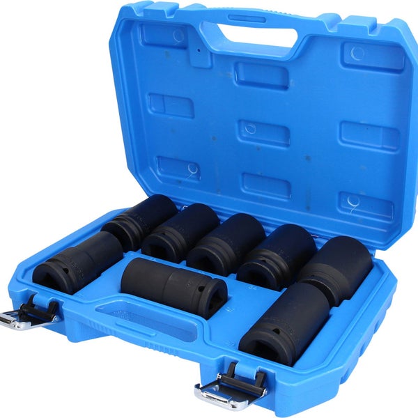 BRILLIANT TOOLS 3/4 Kraft-Stecknuss-Satz Sechskant 8tlg. lang 24 - 36 mm - BT025600