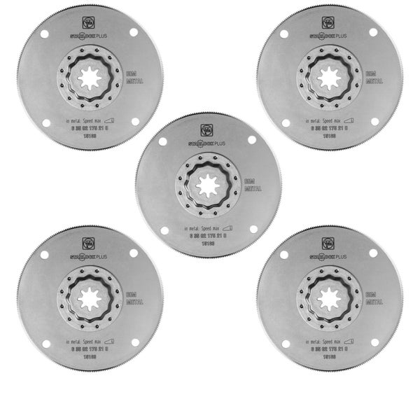 Fein 5x HSS-Sägeblatt StarlockPlus 100 mm - 63502175230