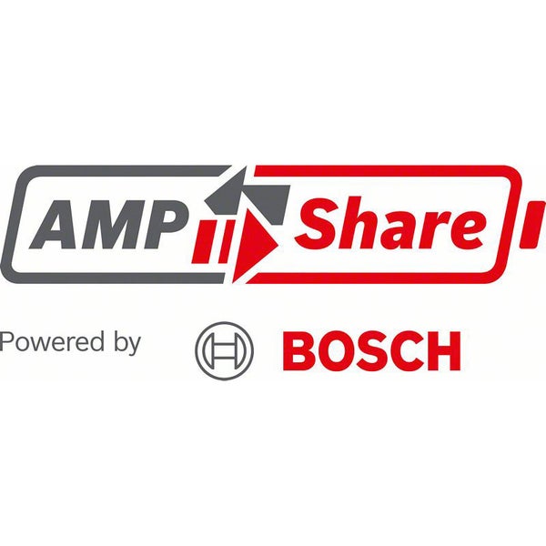 AmpShare Logo powered by Bosch