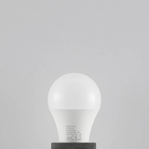 Arcchio LED Leuchtmittel E27, 9,5 Watt, 1055 Lumen, 3000 Kelvin warmweiß, matte Kolbenform.