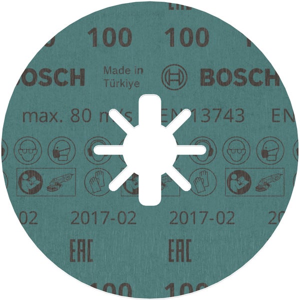 Bosch PRO R780 X-Lock Fiberscheibe 125 mm G100 - 2608619187