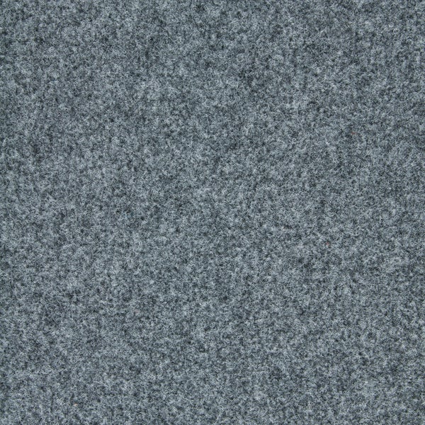 Schatex Teppichfliesen grau für Büro Selbstliegende Teppich Fliesen hellgrau in 50x50 cm Nadelfilz Teppichbodenfliesen ideal als Messeteppich