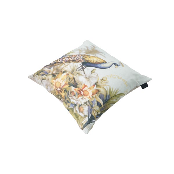 Dekokissen Flore lila - ca. 50x50 cm - 4er-Set