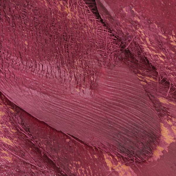 Natürliche Palmfasern bordeaux für Dekorationen