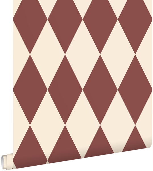 Tapetenrolle mit Rautenmuster