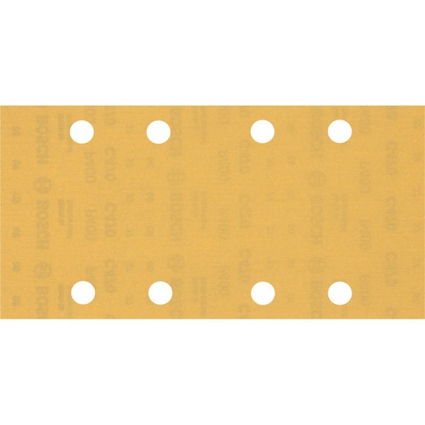 Bosch 10x Expert C470 Schleifpapier mit 8 Löchern für Schwingschleifer 93 x 186 mm G 400 - 2608900859