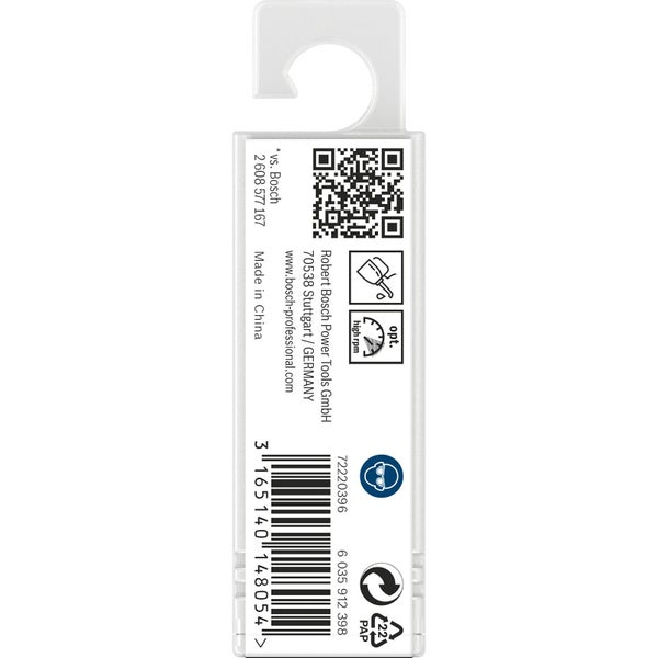 Bosch PRO Metal HSS-G Spiralbohrer mit Doppelklinge 3,3 x 11 x 49 mm - 2608597585