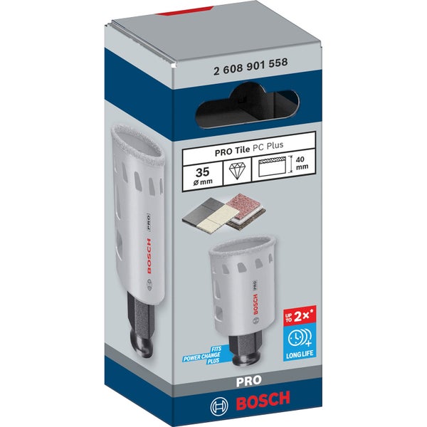 Bosch PRO Tile PC Plus Lochsäge 35 mm HS - 2608901558