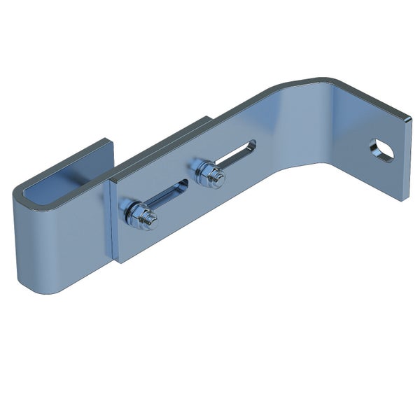 Metallhalterung mit Schrauben