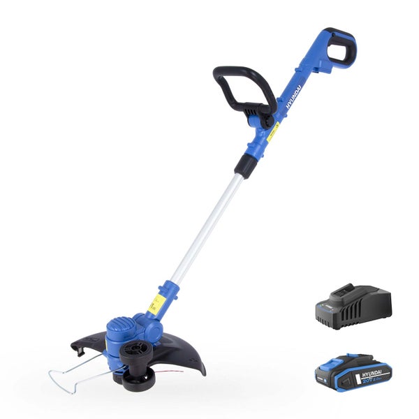 Hyundai Akku-Rasentrimmer 20 Volt inklusive Akku und Ladegerät