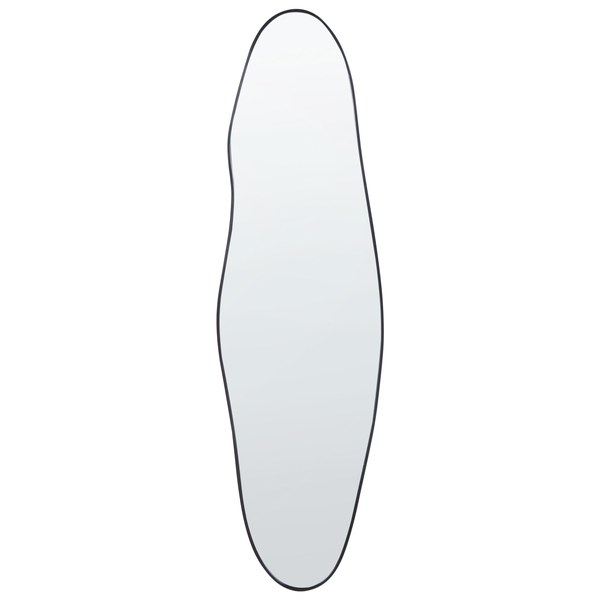 Ganzkörperspiegel mit organischer Form und Rahmen