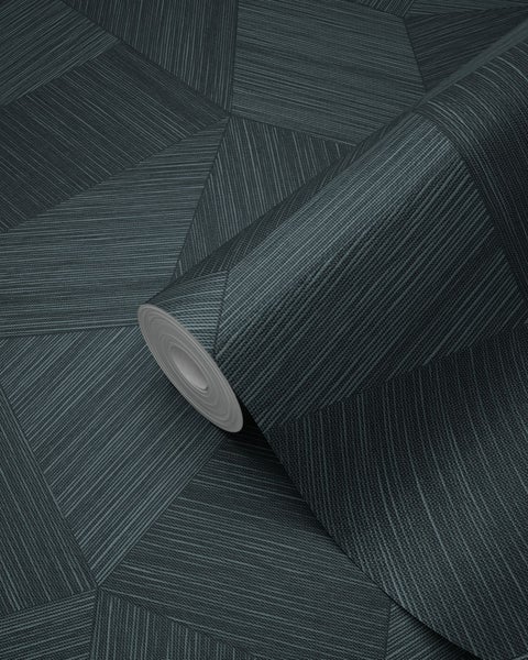 Rolle geometrische Tapete mit Streifenmuster