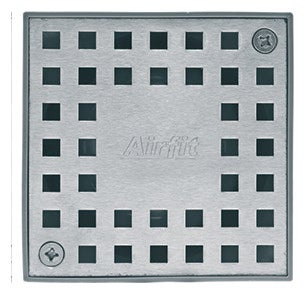 Airfit Ersatz-Edelstahlrost 3 mm, für Bodenablauf Profi, Ablaufrost verschraubt, 60211BA