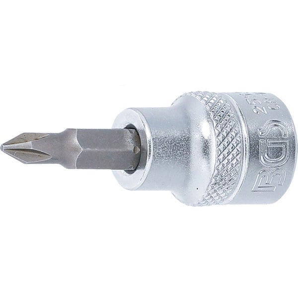 BGS Bit-Einsatz Antrieb Innenvierkant 10 mm (3/8) Kreuzschlitz PH1 - 2553