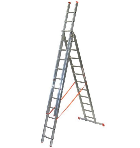 Aluminium Mehrzweckleiter im A-förmigen Aufbau