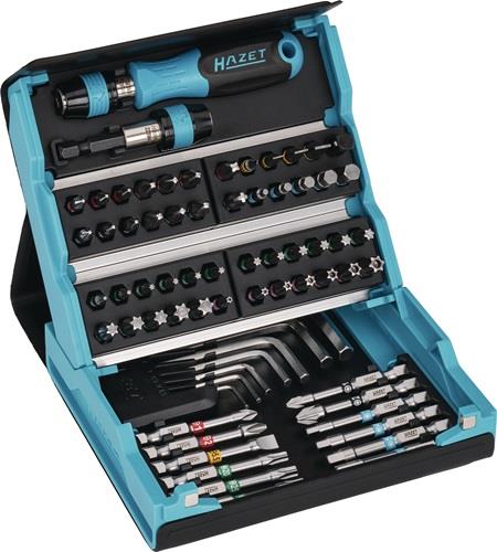Hazet Bitsortiment 69tlg. Schlitz / PH / PZD / 6Kt. / TX / TX-Bo - 2200SC-1