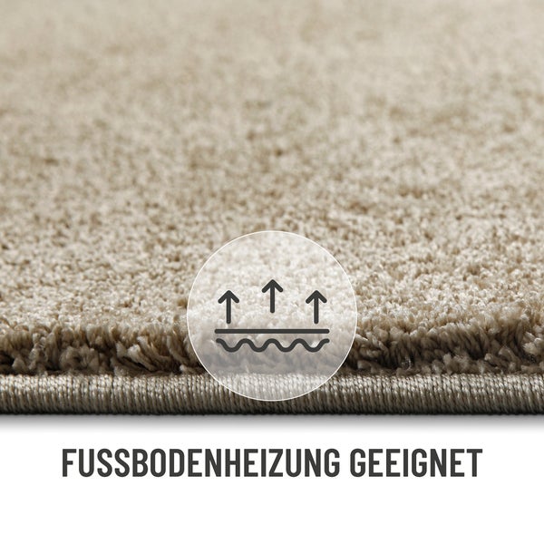 Teppich geeignet für Fußbodenheizung