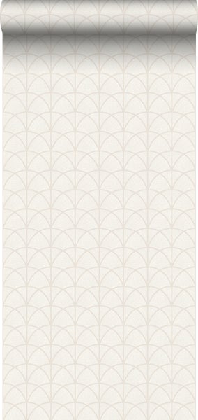 Tapete mit Dinosaurier- und Landschaftsmuster