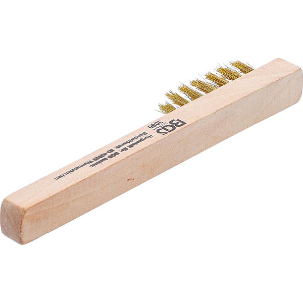 Drahtbürste mit Holzgriff