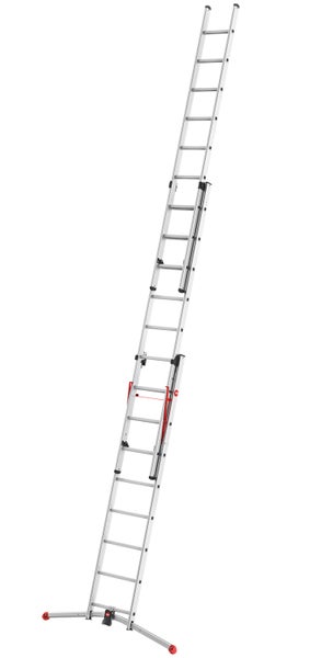 Aluminium Mehrzweckleiter mit ausziehbaren Elementen