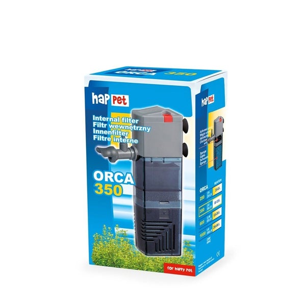 Happet Orca 350 Kompakt Innenfilter inkl. Aktivkohle box Filter Aquariumfilter Aquafilter