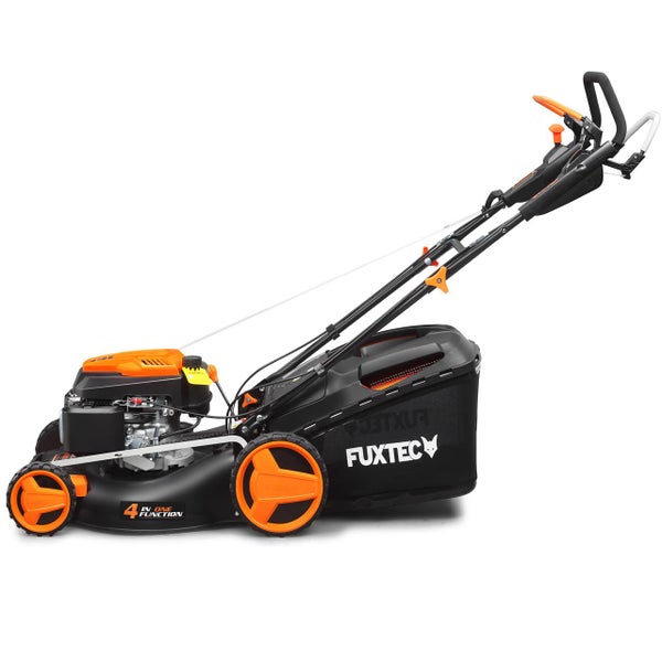 Fuxtec Rasenmäher mit Grasfangkorb