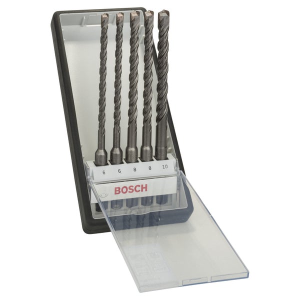 Bosch Hammerbohrer-Robust Line-Set SDS plus-5 5tlg. 6 - 10 mm - 2607019928