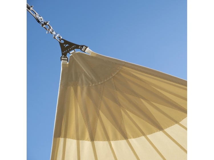 Sonnensegel Wasserdicht Cloud Dreieck 700X700X700Cm - Maanta® Solari +PLUS Furl