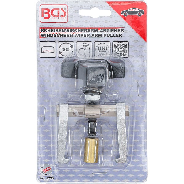 BGS Technic Scheibenwischerarm Abzieher in Verpackung