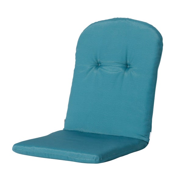 Stuhlauflage Stapelstuhl Panama seeblau - Ca. 96x45 cm - 4er-Set