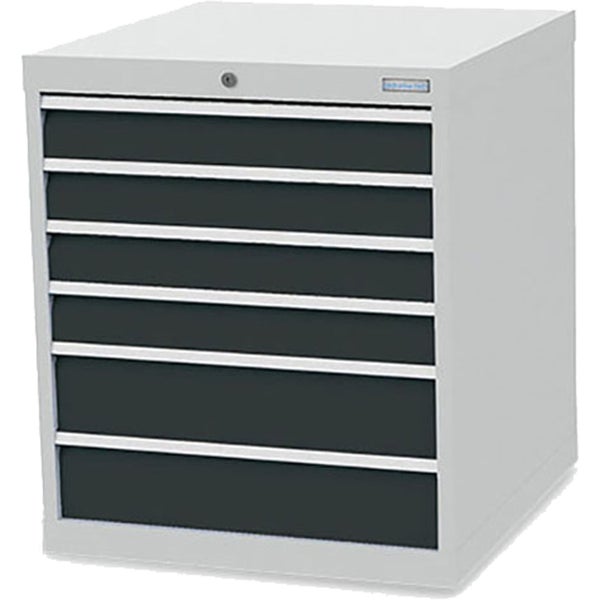 Bedrunka+Hirth Schubladenschrank Tiefe 736 mm R 24-24 6x Schublade BxTxH 705x736x 819 mm - 780/0420V10Z