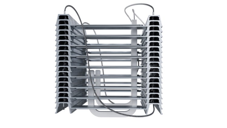 Aluminium Heizkörper mit Kabel