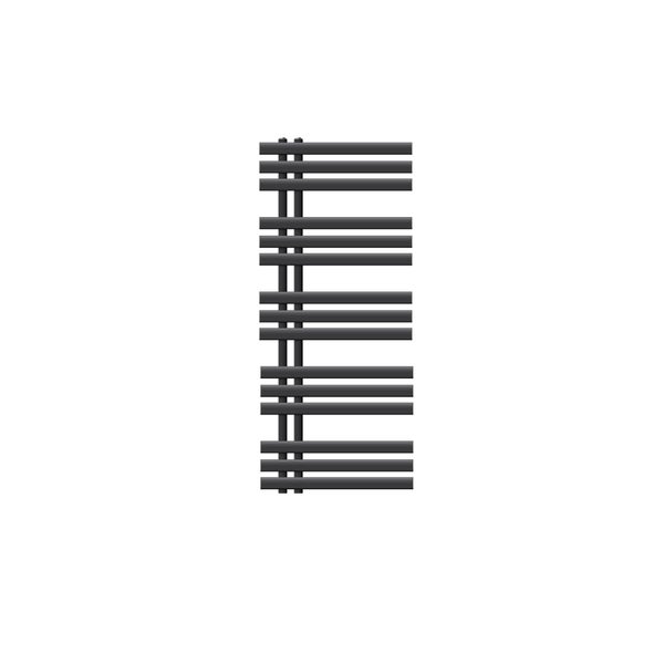 ECD Germany Iron EM Design Badheizkörper - 500 x 1200 mm - Anthrazit - Designheizkörper Paneelheizkörper Heizkörper Handtuchwärmer Handtuchtrockner Heizung Radiator