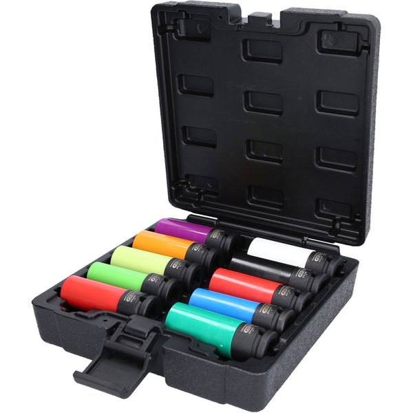 KS TOOLS 1/2 Spezial-Alu-Felgen Kraft-Stecknuss-Satz 10tlg. - 515.0890