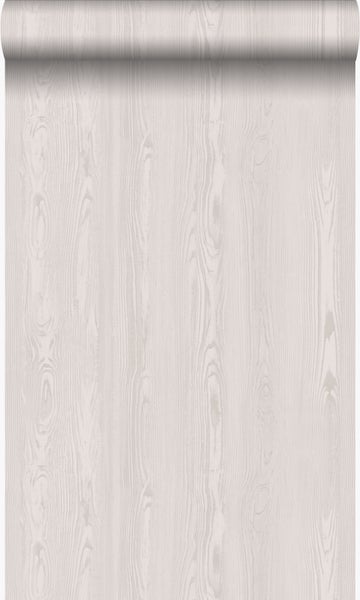 Origin Wallcoverings Tapete Holzoptik Silber - 53 cm x 10,05 m - 347534