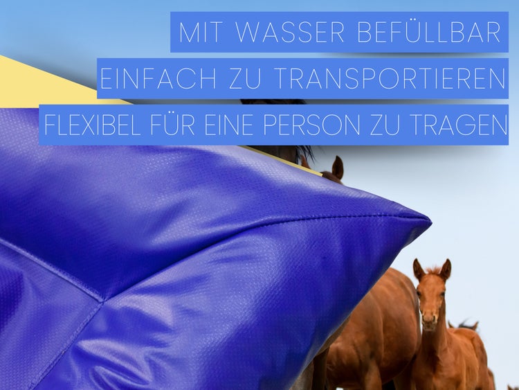 AMF Life Wassergraben, Hindernisse für Pferde, Blau, 4 Seiten - 3m x 2m