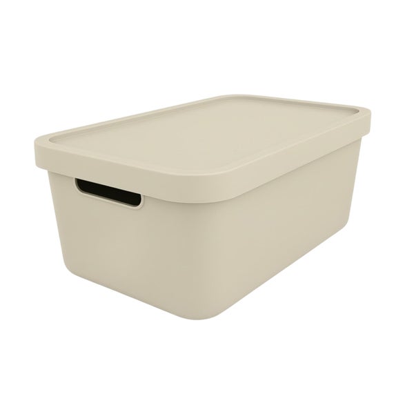 Aufbewahrungsbox aus Kunststoff mit Deckel