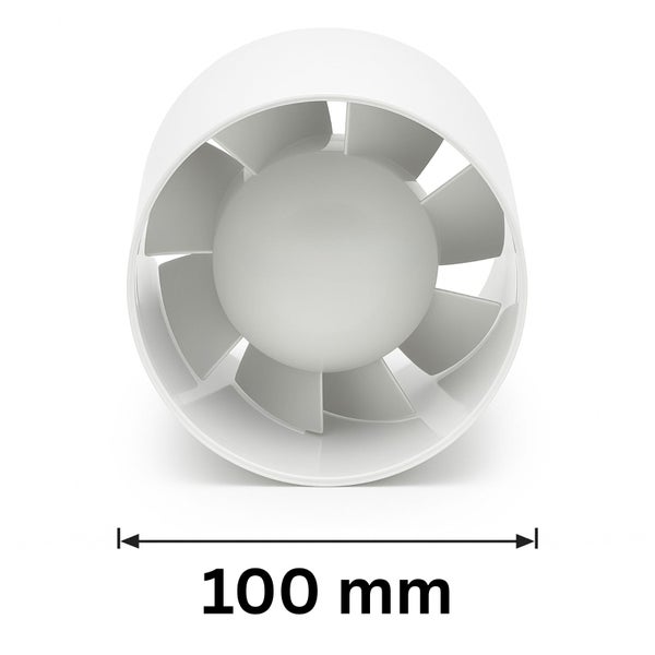 Achsiallüfter mit 100 Millimeter Durchmesser
