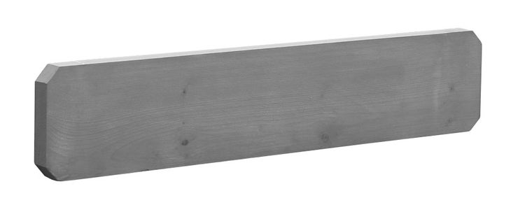 Holzbrett mit abgerundeten Kanten