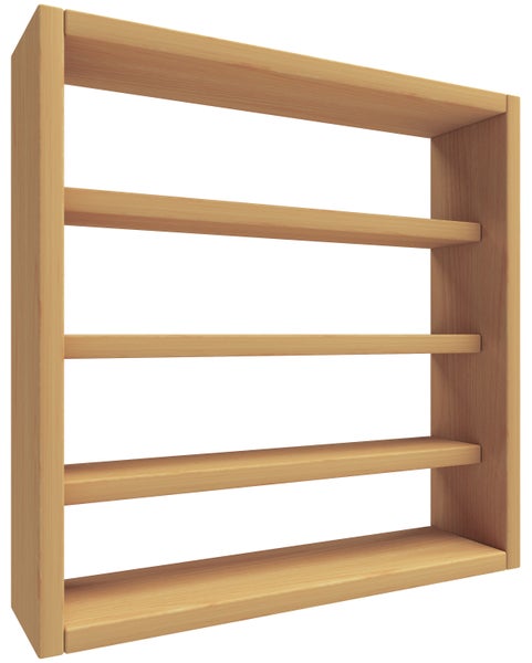 Holz Wandregal Gewürzregal Regal Küche Esaldi S