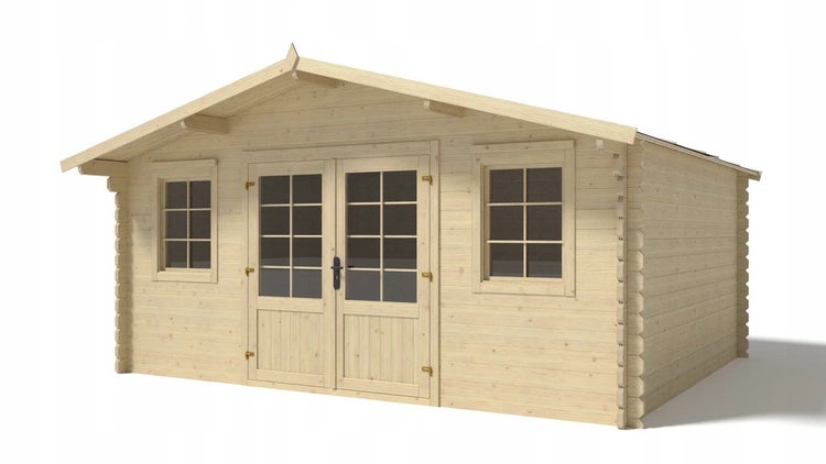 Gartenhaus, Gerätehaus 19,20m2 - 4,80x4m - 40mm